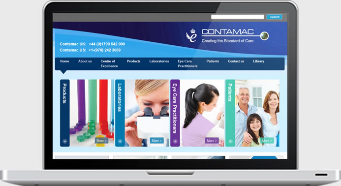 Contamac - Website Development