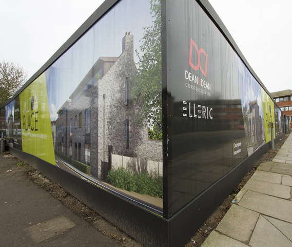 Milton Place Hoarding, Milton Road Cambridge