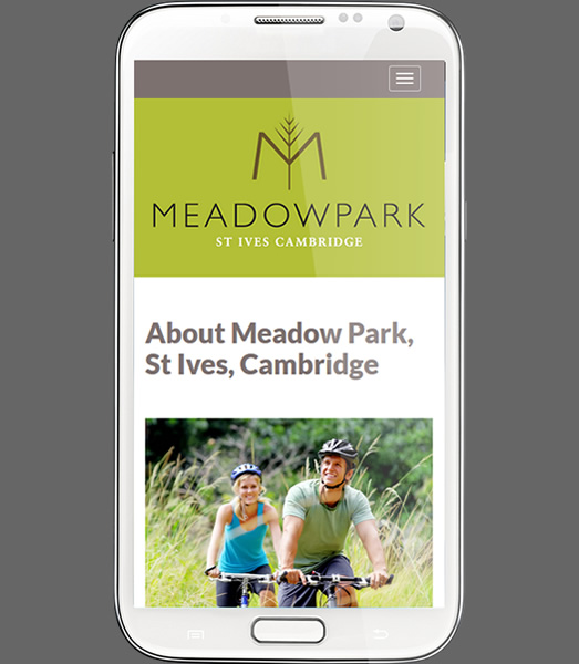 Meadow Park, St Ives - Website Development